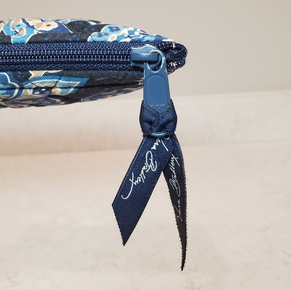 Vera Bradley Brush & Pencil Case - Windsor Navy - Picture 5 of 9